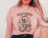Stay Weird Raccoon T-Shirt, Western Graphic Tee