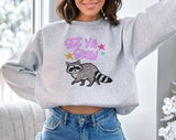 See You Soon Raccoon Funny Pun Animal Sweatshirt, Funny Animal Crewneck