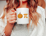 Pumpkin Pi Fall Thanksgiving Funny Pun Coffee Mug