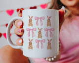 Coquette Bunny Easter Coffee Mug