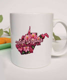 West Virginia State Flower Rhododendron Coffee Mug