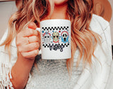 Vibes Horror Movie USA July 4th America Coffee Mug