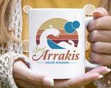 Surf Arrakis Funny Dune Inspired Coffee Mug