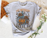 The Midnight Hour Retro Pumpkin Halloween T-Shirt, Spooky Season Graphic Tee
