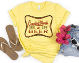 "Country Music Leopard Print" design on a unisex t-shirt