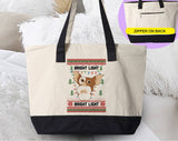 Bright Light Gizmo Christmas Movie Tote Bag