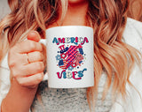 4th of July America Vibes Coffee Mug
