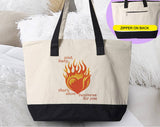 And Baby That's Show Business Showgirl Tote Bag