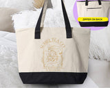 Suriel Tea Co Court Of Thorns Inspired Book Tote Bag