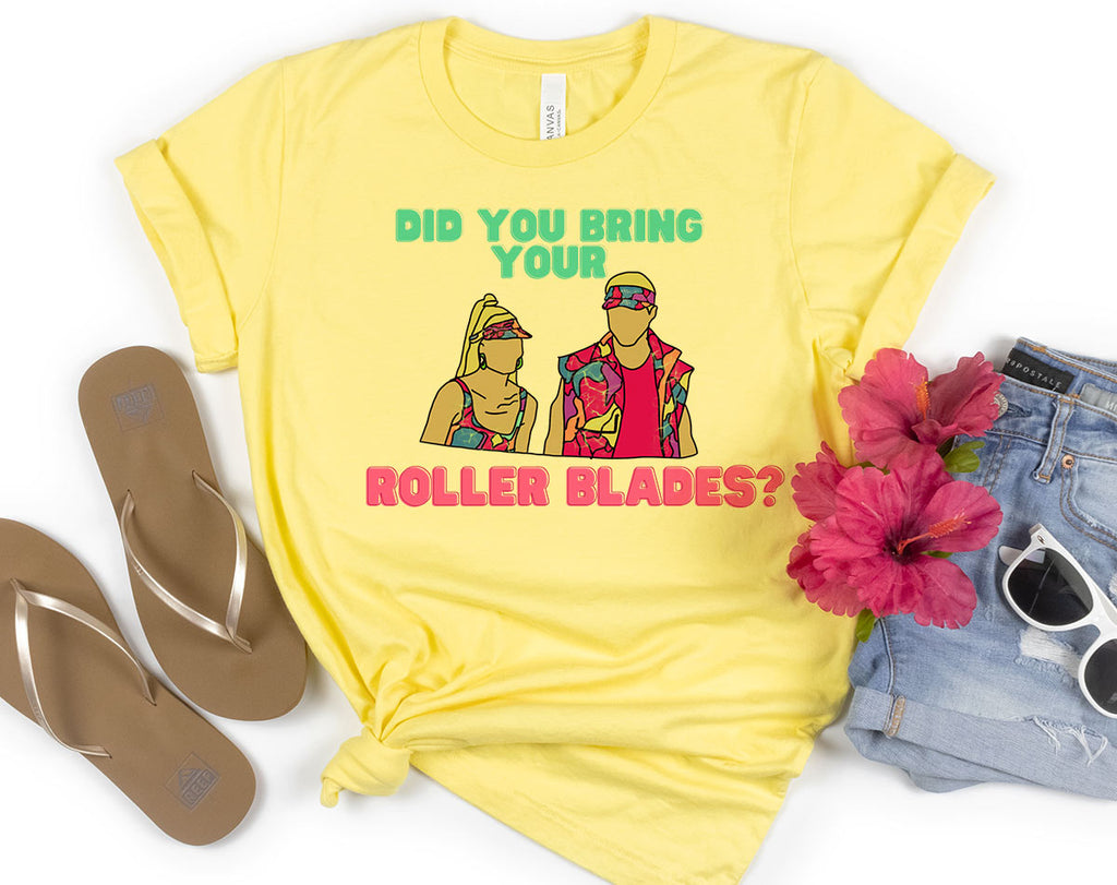 Did You Bring Rollerblades? - Barbie Inspired Parody T-Shirt