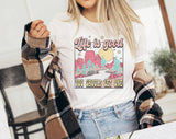 "Life Is Good, You Should Get One" design on a white unisex t-shirt