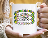 Lucky Friendship Bracelet St Patrick's Day Coffee Mug