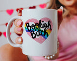 Bookish Bitch Funny Book Heart Reading Coffee Mug