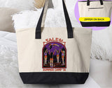 Salem Summer Camp Retro 70s Cartoon Halloween Tote Bag