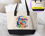 It's Okay To Feel All The Feels Cute Movie Tote Bag