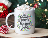 My Favorite Color Is Christmas Lights Coffee Mug