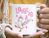 Loose As A Goose Funny Animal Pun Coffee Mug