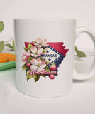 Arkansas State Flower Apple Blossom Coffee Mug