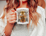 Nashville Music City Brown Guitar Coffee Mug
