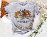 "We're Almost There Gilmore Girls" design on a heather gray unisex t-shirt