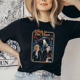 "The Truth Is Out There" design on a unisex t-shirt
