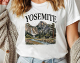 Yosemite National Park T-Shirt, Outdoor Adventure Tee