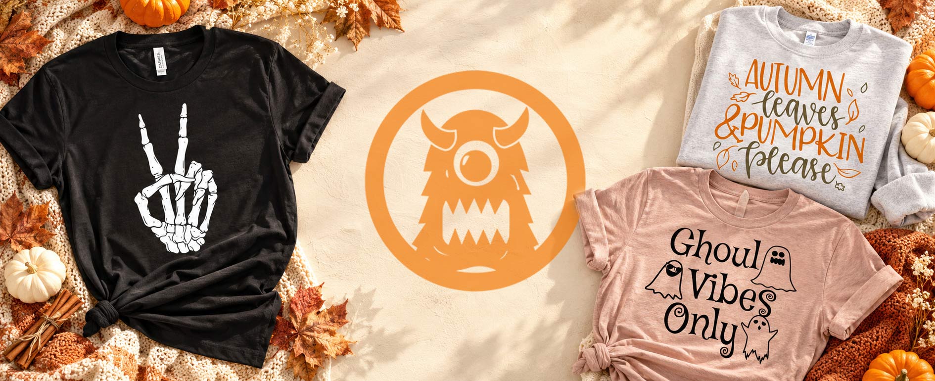 Fall and Halloween graphic tees and sweatshirts from House of Rodan