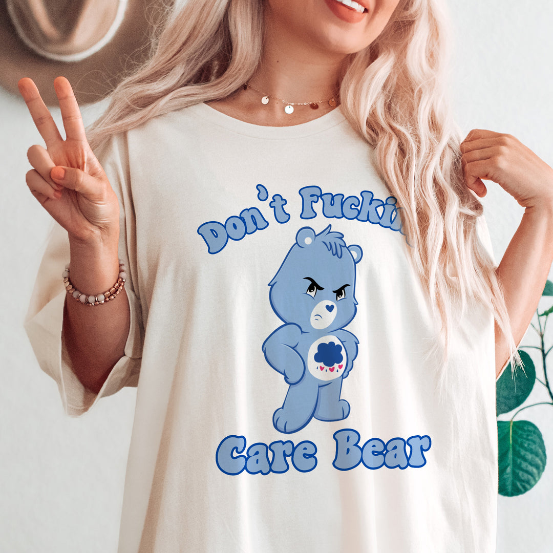 Don't F-ing Care Bear - Funny Shirt
