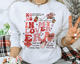 In My Lover Era Retro - Taylor Inspired Valentine's Day Sweatshirt