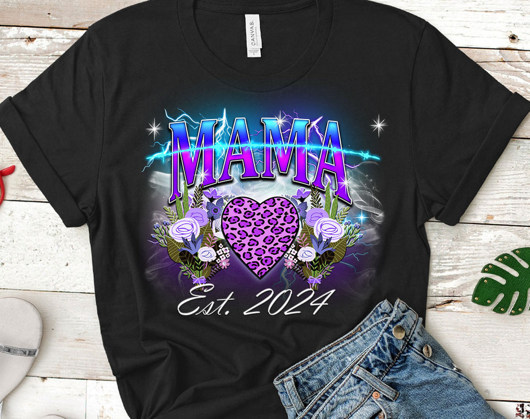 Mama 2024 Bootleg Retro Mother's Day T-Shirt