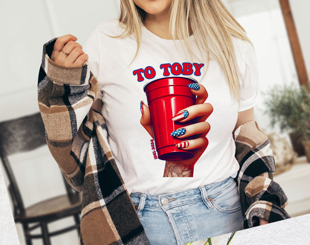To Toby Red Solo Cup - Country Music T-Shirt
