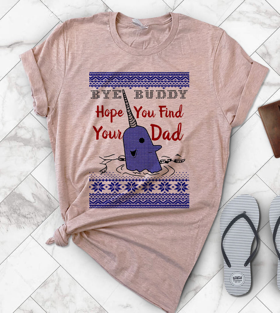 Bye Buddy Elf - Ugly Christmas Sweater Party T-Shirt