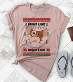 Bright Light Gizmo - Ugly Christmas Sweater Party T-Shirt