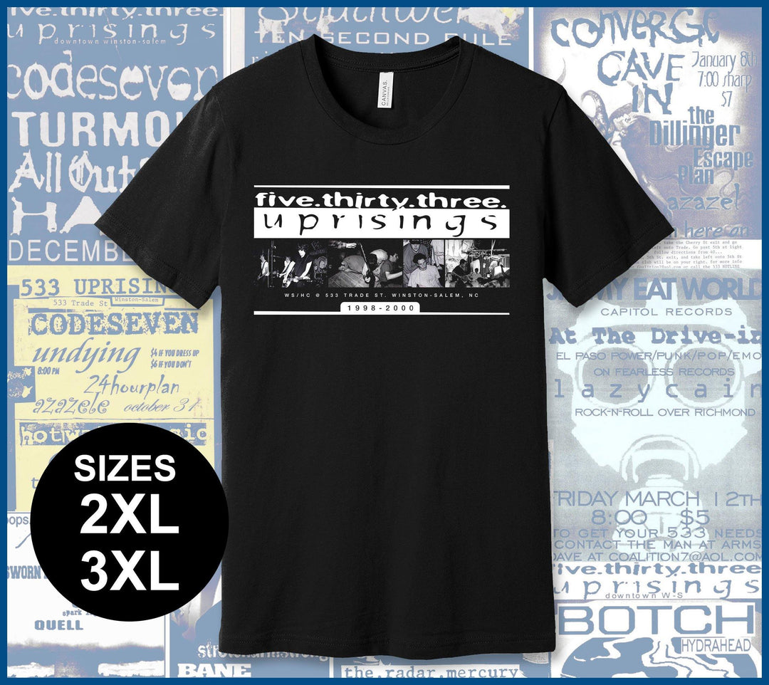 533 Uprisings 1998-2000 - 2XL & 3XL - House of Rodan