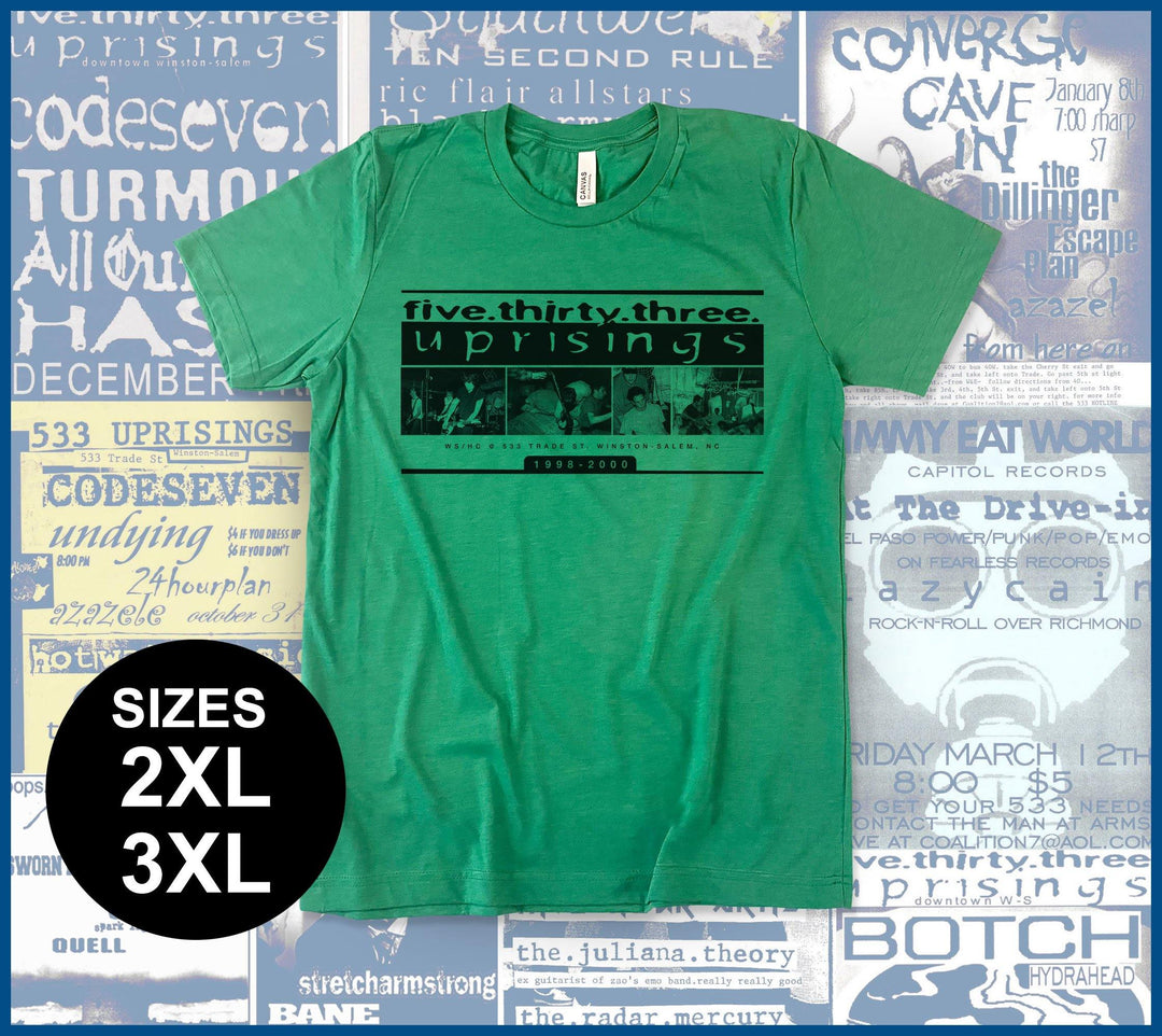 533 Uprisings 1998-2000 - 2XL & 3XL - House of Rodan