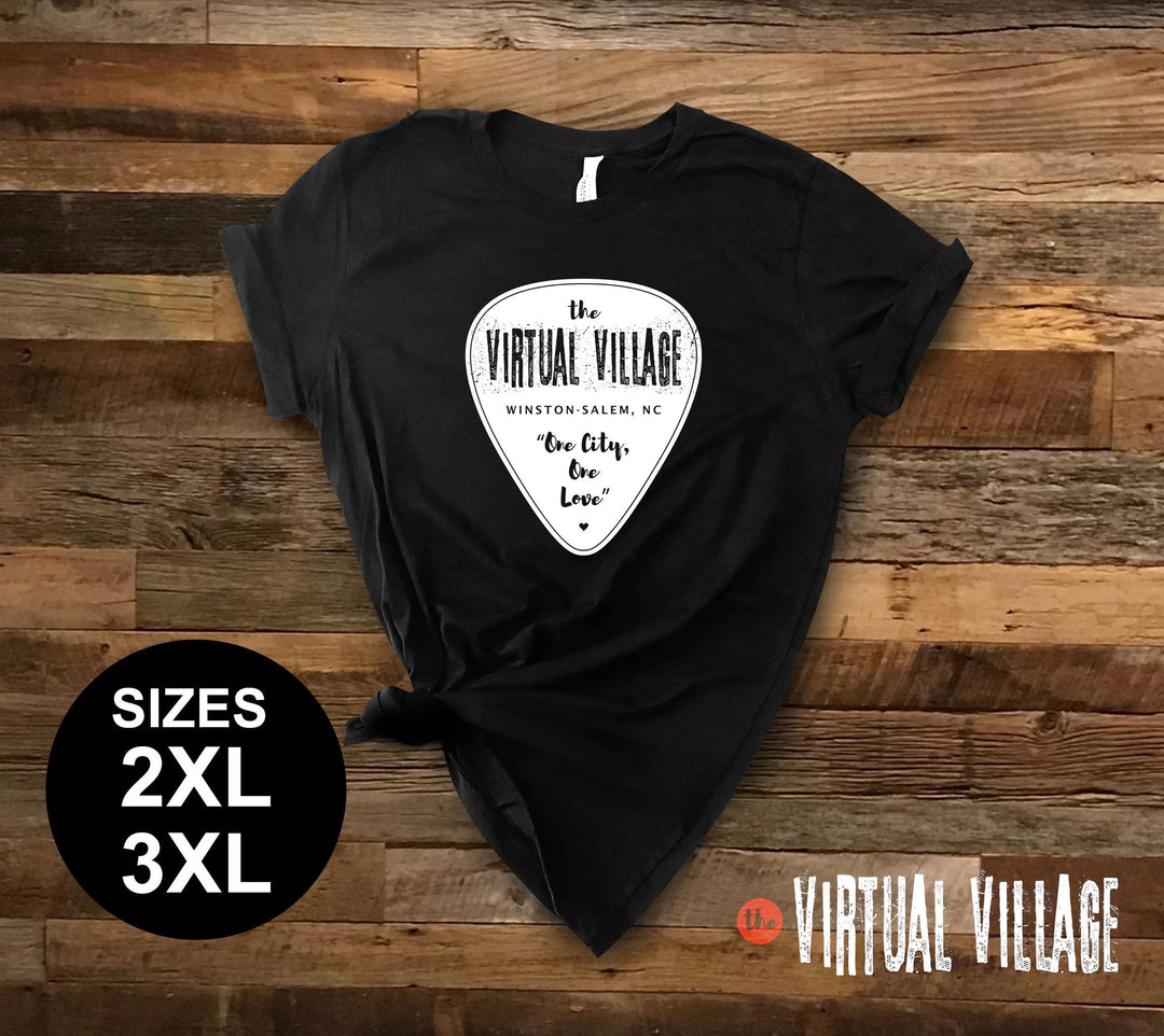 Guitar Pick Solid 2XL-3XL -  Virtual Village - House of Rodan