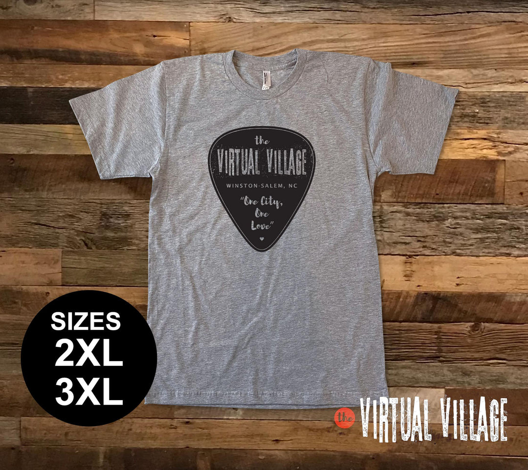 Guitar Pick Solid 2XL-3XL -  Virtual Village - House of Rodan