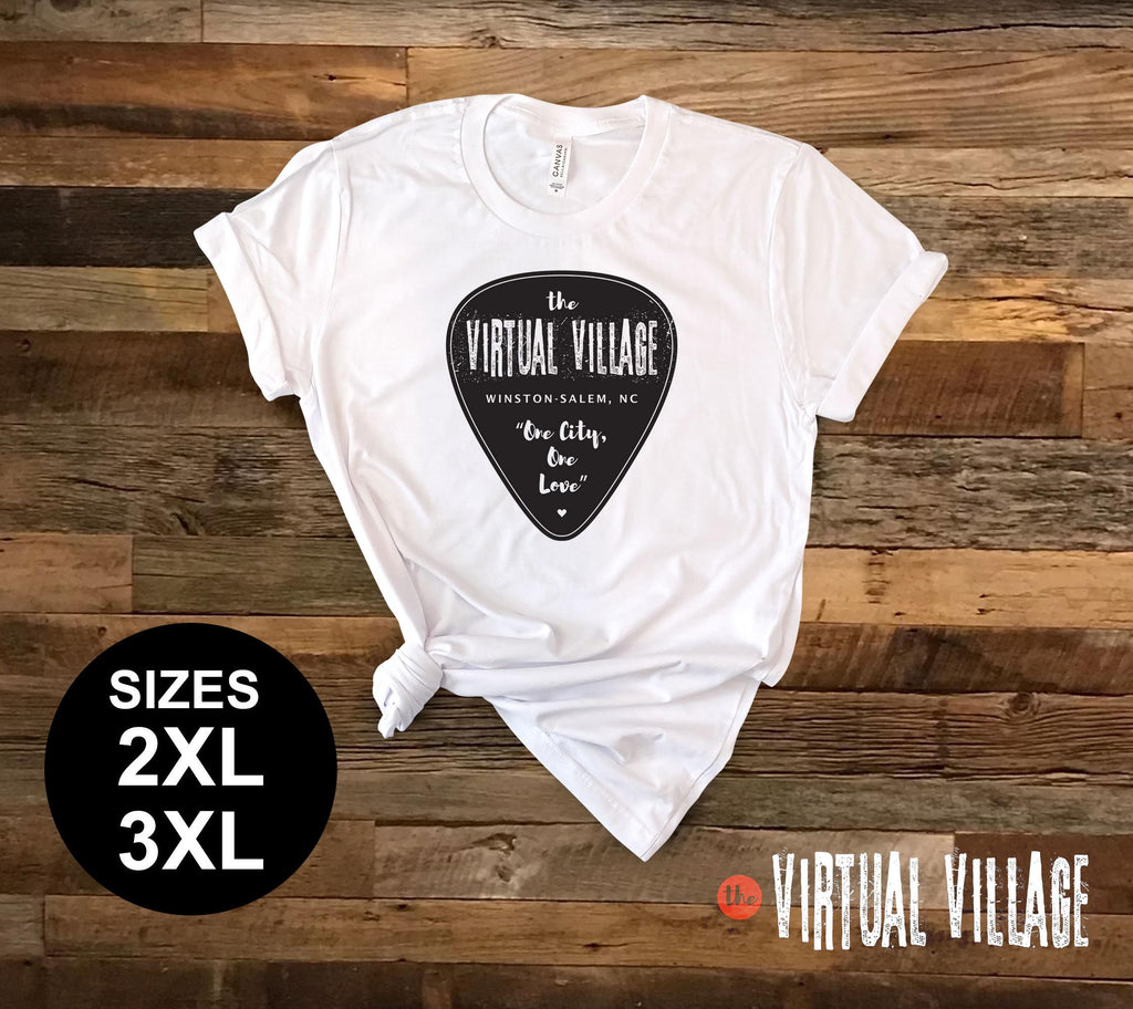 Guitar Pick Solid 2XL-3XL -  Virtual Village - House of Rodan