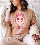 Be My Valentine - Valentine's Day Sweet Smile Fun Gift T-Shirt