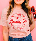 Cupid's Love Potions Brewing Co. - Valentine's Day Cute Sweet Fun Love Gift T-Shirt