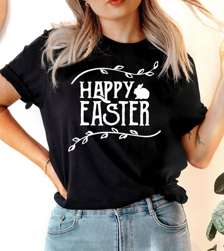 Happy Easter Bunny - Easter Bunny Cute Religious God Jesus T-Shirt