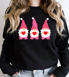 Gnome Valentine - Valentine's Day Gnome Heart Cute Gift - Sweatshirt