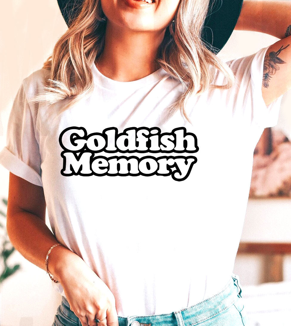 Goldfish Memory - TV Series Ted Lasso Cute Sports Soccer Football Funny T-Shirt