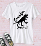 Grandpa Saurus Dinosaur - T-Shirt