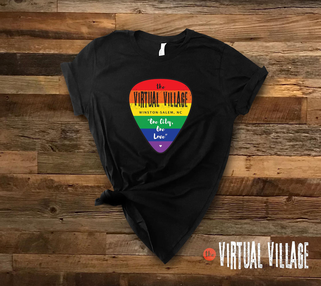 Guitar Pick LGBQ -  Virtual Village - House of Rodan