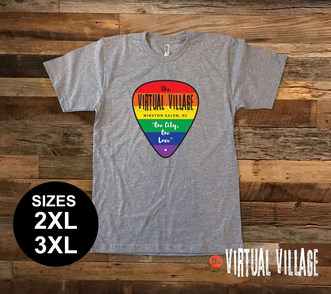 Guitar Pick LGBQ 2XL-3XL -  Virtual Village - House of Rodan