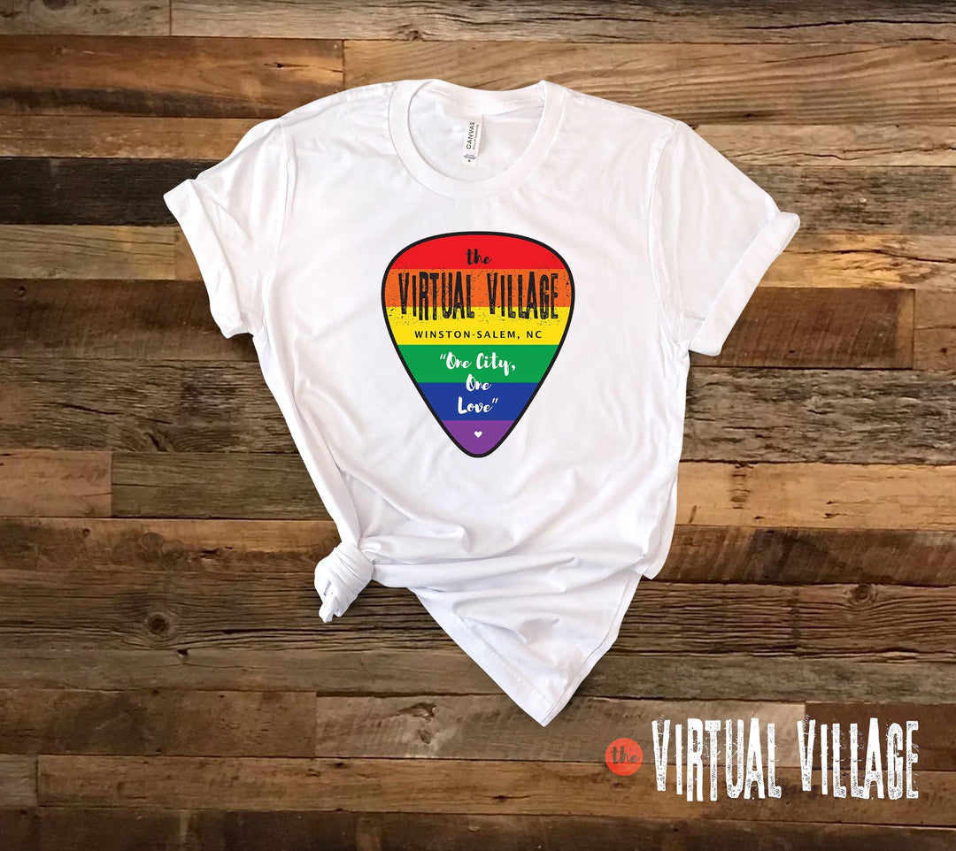 Guitar Pick LGBQ -  Virtual Village - House of Rodan