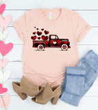 Love Truck - Valentine's Day Love Sweet Hearts Gift T-Shirt