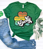 Lucky Clover - St. Patrick's Day Luck Fun Clover Gift T-Shirt