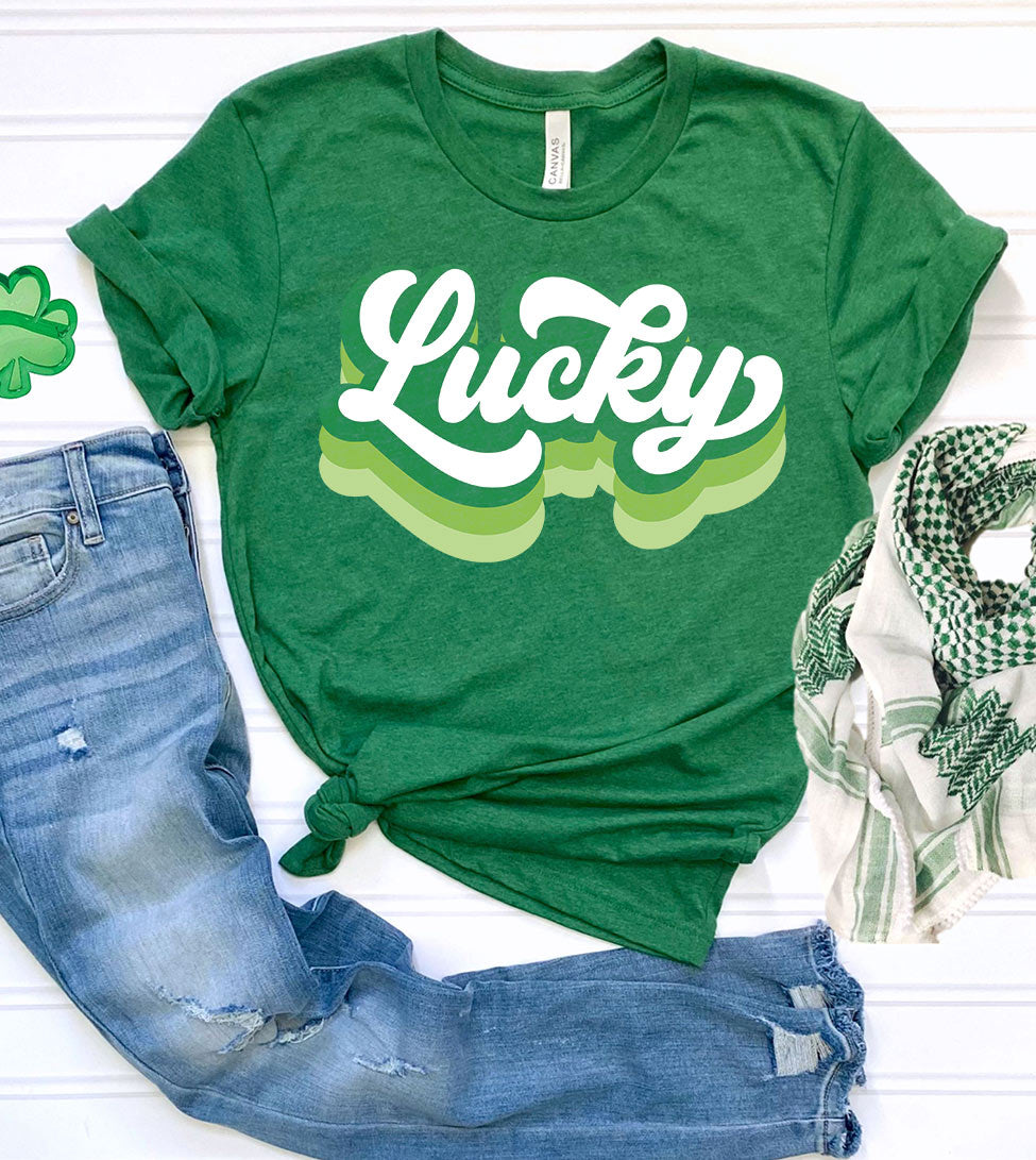 Lucky - St. Patrick's Day Luck Fun Leprechaun Gift T-Shirt